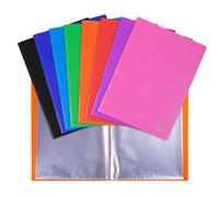 Exacompta - Ref 88100E - Opak Display Book - Suitable for A4 Documents, 100 Pockets, 200 Viewing Pages, Matt Laminated Cover, High Transparency Pockets - Random Colour Cover
