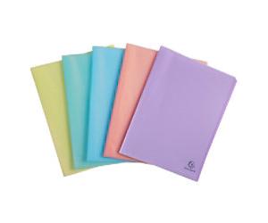 Exacompta Display Books A4 Assorted PP (Polypropylene) 240 x 320 mm Pack of 5