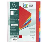 Exacompta dividers glossy card rigid 12 blank tabs A4 Maxi