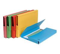 Exacompta Document Wallet 47770E A4 Card 290 gsm 24 (W) x 32 (H) cm Assorted Pack of 150