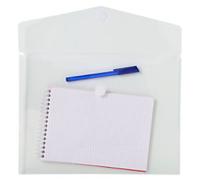 Exacompta Document Wallet 56421E A4 PP (Polypropylene) Transparent Pack of 50