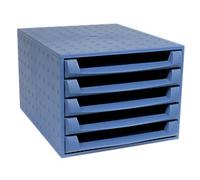 Exacompta Drawer Unit 221101D Polypropylene Cobalt Blue 28.4 x 38.7 x 21.8 cm
