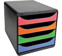 Exacompta Drawer Unit A4+ Multicolour 27.8 x 34.7 x 26.7 cm