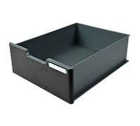Exacompta ECOBlack Drawer Unit A4+ Plastic Dark Grey 28.5 x 34.5 x 11 cm