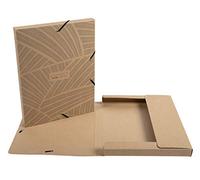 Exacompta Eterneco 59247E Archive Box Spine 25 mm Water-Repellent Coated Cardboard 600 g/m² 25 x 33 cm for DIN A4+ Pack of 1 Assorted Designs