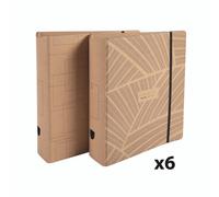 Exacompta Eterneco Laf A4 80MM AST 6