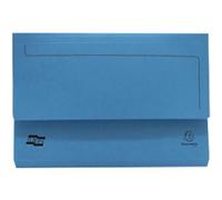 Exacompta Europa Document Wallet A4, Foolscap Mottled Pressboard 265 gsm 35.7 (W) x 0.3 (D) x 24.5 (H) cm Blue Pack of 25