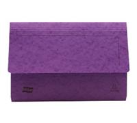 Exacompta Europa Document Wallets, 265 gsm, Foolscap - Lilac, Pack of 25