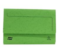 Exacompta Europa Document Wallet A4, Foolscap Mottled Pressboard 265 gsm 35.7 (W) x 0.3 (D) x 24.5 (H) cm Lime Pack of 25