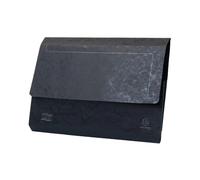 Exacompta Europa Document Wallets, 265gsm, Foolscap - Black, Pack of 25
