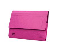 Exacompta Europa Document Wallets, Pack of 25, 265 GSM, Foolscap - Pink