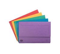 Exacompta Europa Pocket Wallet Foolscap Assorted A (25 Pack) 4790