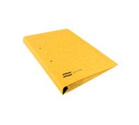 Exacompta Europa Spiral Files Foolscap Yellow (Pack of 25) 3006