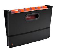 Exacompta Exactive Expanding File PP (Polypropylene) Black 58934E Pack of 4