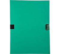 Exacompta Expanding File 30103H A4 Green PP 24 x 32 cm Pack of 10