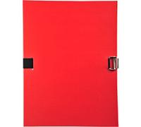 Exacompta Expanding File 30109H A4 Red Recycled Board 24 x 32 cm Pack of 10