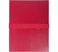 Exacompta Expanding File 624E A4 Balacron 24 (W) x 32 (H) cm Burgundy Pack of 10