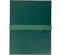 Exacompta Expanding File 633E A4 Balacron 24 (W) x 32 (H) cm Green Pack of 10