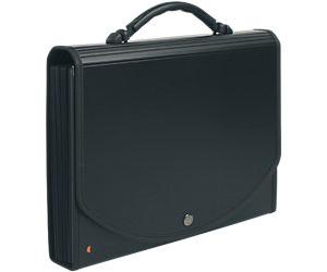 Exacompta Expanding File Black Polypropylene 33 x 5 x 26 cm