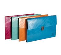 Exacompta Expanding File Maïa N/A Assorted A4 PP (Polypropylene) Blank Assorted Pack of 4