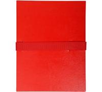 Exacompta Expanding Folders Balacron 2645E A4 Red Cardboard 24 x 32 cm Pack of 10