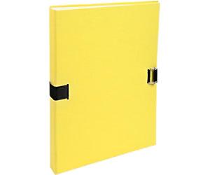 Exacompta Expanding Folders Forever 38006H A4 Yellow Vinyl Coated Paper 24 x 32 cm Pack of 10
