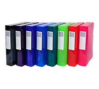 Exacompta Filing Box 59660E A4 Assorted Polypropylene 25 x 33 cm Pack of 8