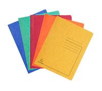 Exacompta Flat File 39990E A4 Mottled Pressboard 27.2 (W) x 0.2 (D) x 31.8 (H) cm Assorted Pack of 25