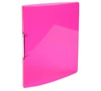 Exacompta flexible ring binder PP Iderama A4 2 rings pink