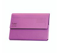 Exacompta Document Wallet Forever 211/5005Z Recycled Manila Foolscap Purple Pack of 25