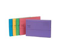 Exacompta Forever Document Wallet Manilla Foolscap Assorted (Pack of 25) 211/5000