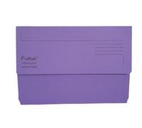 Exacompta Forever Document Wallet 211/5005Z Manila 34.8 (W) x 23.9 (D) x 0.2 (H) cm Purple Pack of 25