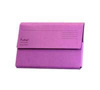 Exacompta Document Wallet Forever 211/5005Z Recycled Manila Foolscap Purple Pack of 25
