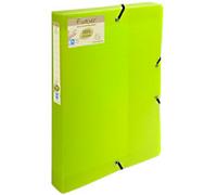 Exacompta Forever Filing Box 553573E A4 PP (Polypropylene) 25 (W) x 33 (H) cm Green 4.0 cm Pack of 8