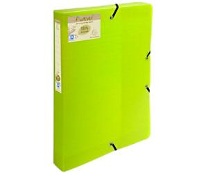 Exacompta Forever Filing Box 553573E A4 PP (Polypropylene) 25 (W) x 33 (H) cm Green 4.0 cm Pack of 8
