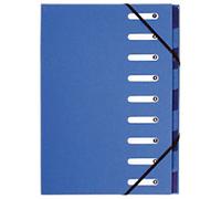 Exacompta Forever Multipart File 52982E A4 Board Light blue 24.3 (W) x 1.3 (D) x 32.8 (H) cm Pack of 6