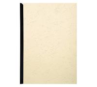 Exacompta Forever Recycled Rigid Presentation Covers, A4, Leather Grain Effect - Ivory, Pack of 25