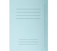 Exacompta Forever Square Cut Folder A4 Blue Manila Recycled 100% 220 gsm Pack of 100