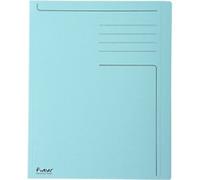 Exacompta Forever Square Cut Folder A4 Blue Manila Recycled 100% 280 gsm Pack of 100