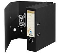 Exacompta Forever Wide Lever Arch File A4 80 mm Black 2 Rings 53981E Cardboard, PP (Polypropylene) Smooth Portrait 62% Recycled