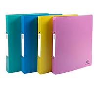 Exacompta Forever Young 30 mm Ring Binder PP (Polypropylene) A4+ 2 Rings Assorted 54790E Pack of 12