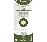 Exacompta Forever Young Dividers Special format Green Cardboard 2 Holes 13445B Pack of 1200