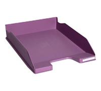 Exacompta Forever Young Letter Tray Stackable A4+ Purple Pack of 6