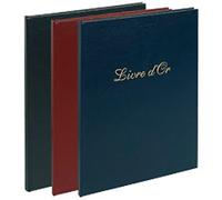 Exacompta Guest Book Cardboard, PU (Polyurethane), PVC (Polyvinyl Chloride) Multicolour 983E 23 (W) x 27 (D) x 1.2 (H) cm Pack of 3