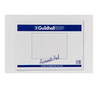 Exacompta Guildhall 298 x 406 mm Account Pad, 14 Cash Columns, 41 Feint Lines, 60 Sheets