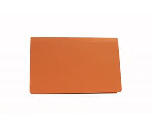 Exacompta Guildhall 50PK Full Flap Document Wallet 315gsm Orange