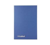 Exacompta Account Book Guildhall 31/3Z - 80 pages, 3 cash columns, 95gsm hardback vinyl