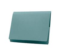 Exacompta Guildhall Brief Size Pocket Wallet 14x10in Blue (Pack of 50) PW3-BLU
