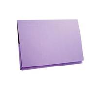 Exacompta Guildhall Brief Size Pocket Wallet 14x10in Mauve (Pack of 50) PW3-MVE