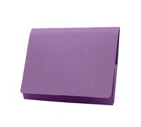 Exacompta Guildhall Brief Size Pocket Wallet 14x10in Mauve (Pack of 50) PW3-MVE